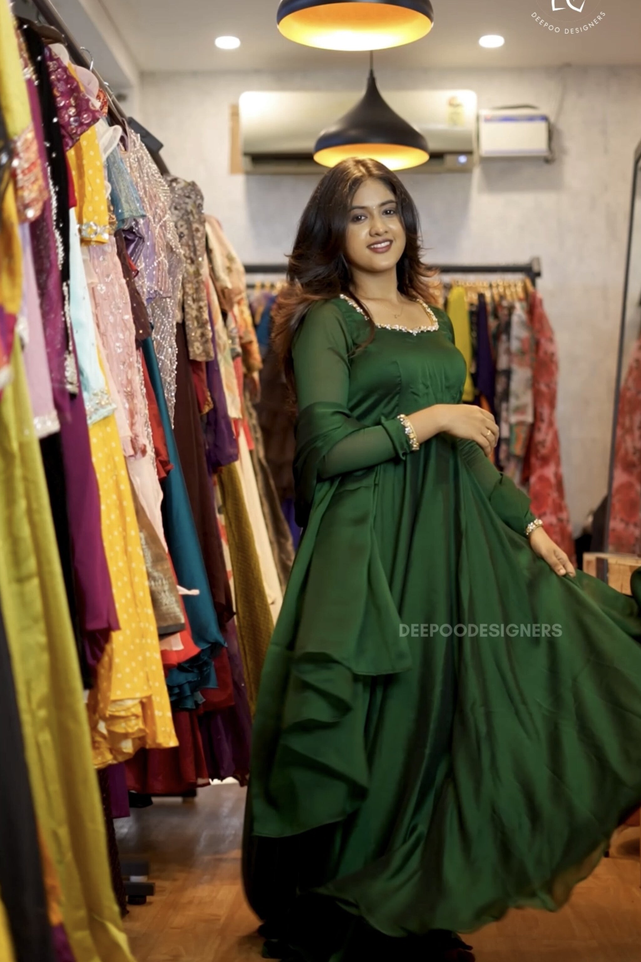 DD715 Premium Designer Anarkali Suit - Elegant Indian Party Wear for Women | Wedding, Festive & Special Occasion Outfit