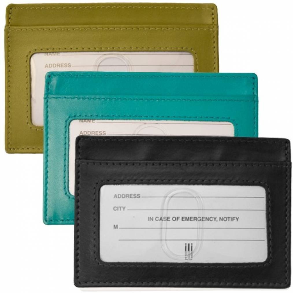 ILI Slim ID Credit Card Holder 7201 - Ultra Thin RFID Blocking Wallet for Men & Women - Perfect for Travel, Business, and Everyday Use