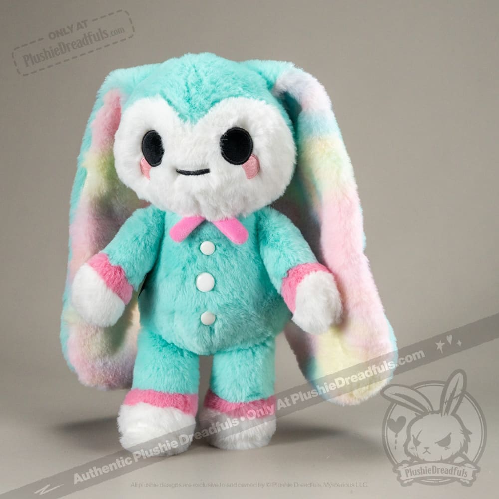 Plushie Dreadfuls Masking Rabbit - Soft Stuffed Animal Plush Toy for Kids, Cute Bunny Collectible for Home Decor & Anxiety Relief | Perfect Gift for Easter, Birthday & Stress Relief
