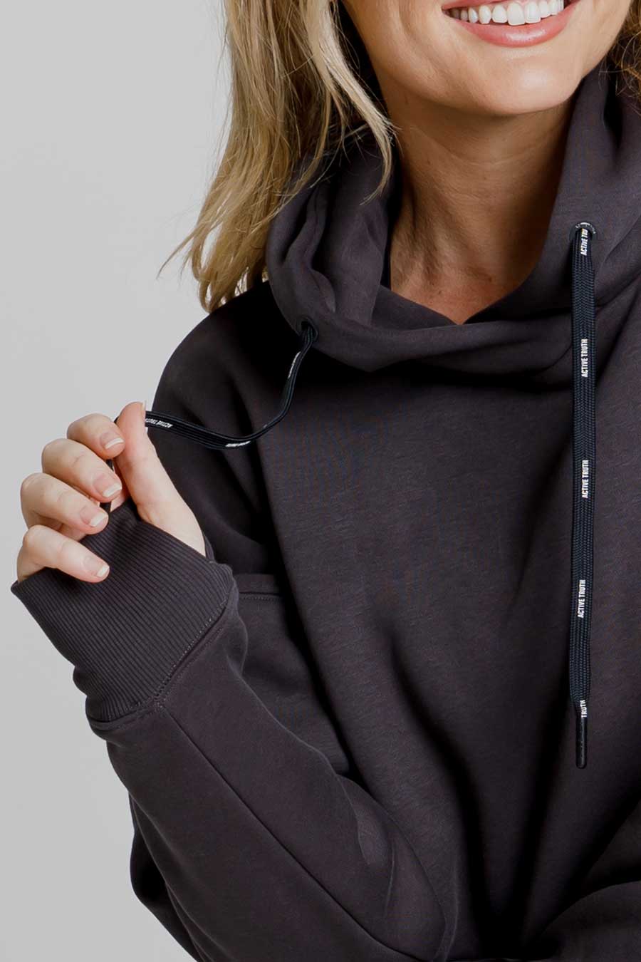 Off Duty Hoodie - Charcoal Black | Cozy Pullover Sweatshirt for Men & Women | Perfect for Casual Wear, Lounging & Outdoor Activities