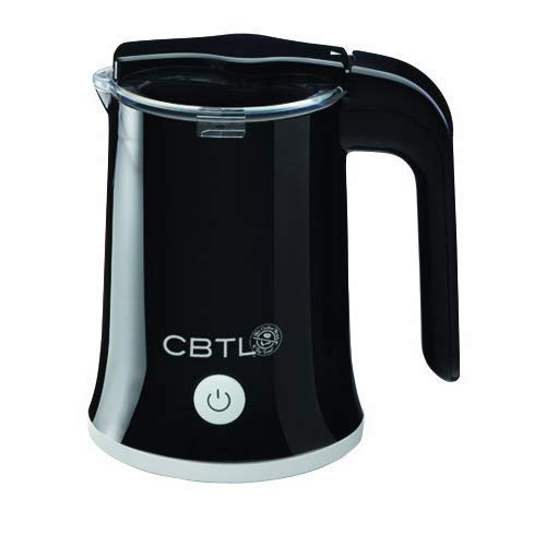 The Coffee Bean & Tea Leaf LM-245 Electric Milk Frother - Fast & Quiet Foam Maker for Lattes, Cappuccinos & Hot Chocolate - Perfect for Home, Office & Coffee Shops