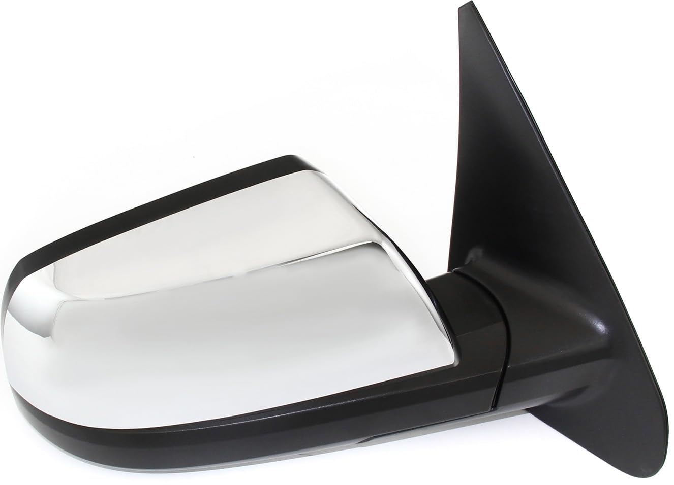 2007-2013 Toyota Tundra Passenger Side Power Heated Mirror with Signal Light, Memory Function & Puddle Lamp | Chrome Design | No Marker Light | Easy Installation for Winter Driving & Night Safety