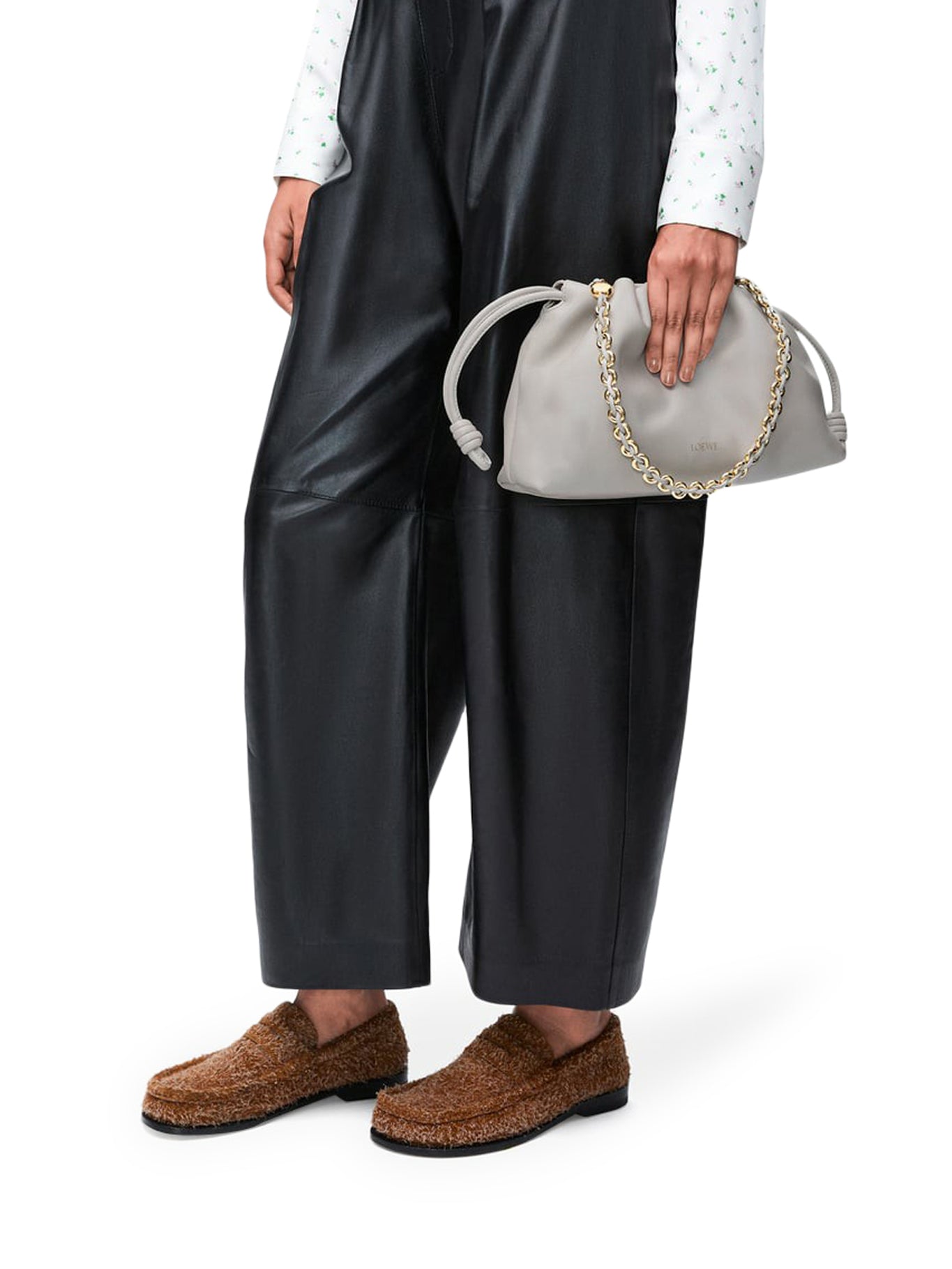 Flamenco Mini Bag in Soft Lambskin Nappa Leather - Stylish Crossbody Purse for Women, Perfect for Evening Parties & Date Nights
