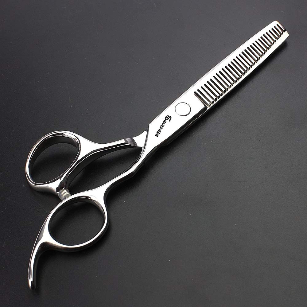 Professional Hair Scissors Set - 2 Pcs Barber Shears & Thinning Scissors for Hair Cutting, Styling & Trimming - Premium Stainless Steel Hairdressing Tools for Salon & Home Use