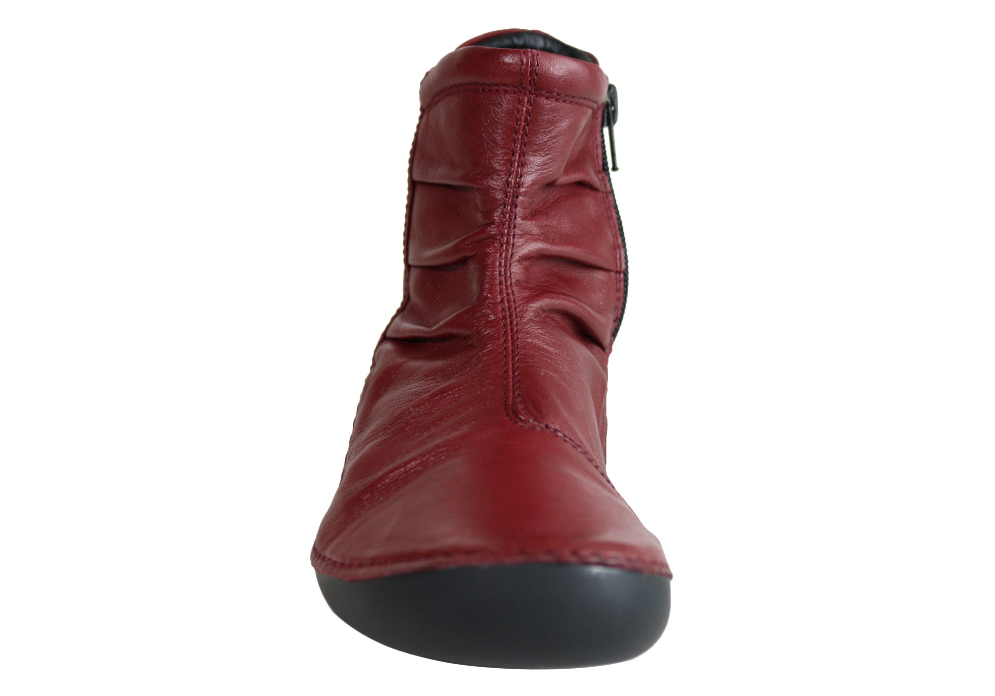 Orizonte Cidar Women's Comfortable Soft Leather Ankle Boots - European Style Fashion Shoes for Casual Wear & Outdoor Walking