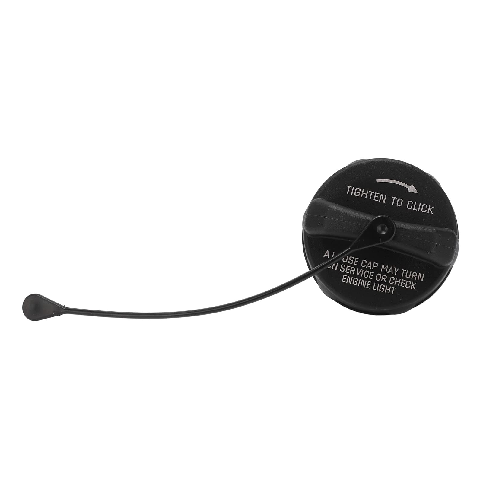 EXCLUZO Black ABS Fuel Cap - Leak-Proof & Tight Closure for Cars, Trucks, SUVs - Perfect for Preventing Gas Overflow and Spills During Refueling