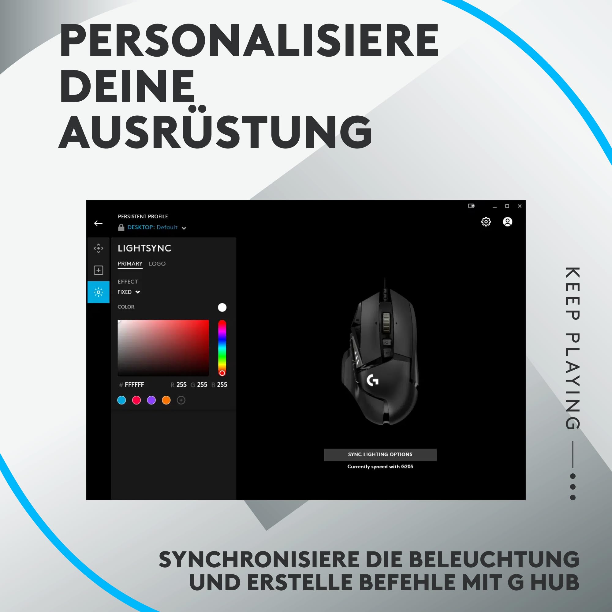 Logitech G502 HERO Wired Gaming Mouse & G213 RGB Gaming Keyboard Bundle - Programmable Buttons, Adjustable Weights, Customizable Backlit Keyboard for PC/Laptop - Perfect for FPS, MOBA & Esports Gaming
