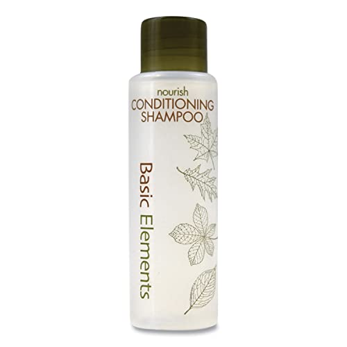 Basic Elements Shbelbtl Conditioning Shampoo - Clean Scent, 1 Oz (200/Carton) | Gentle Hair Care for Daily Use & Travel