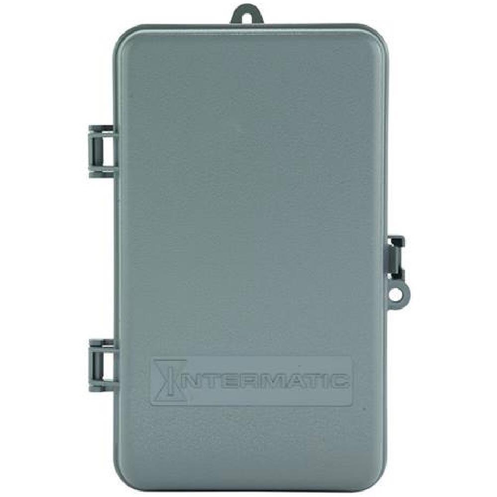 40 Amp 120 Volt 24 Hour Outdoor Mechanical Timer Switch DPST Gray - Heavy Duty Waterproof Timer for Sprinklers, Pools & Outdoor Lighting