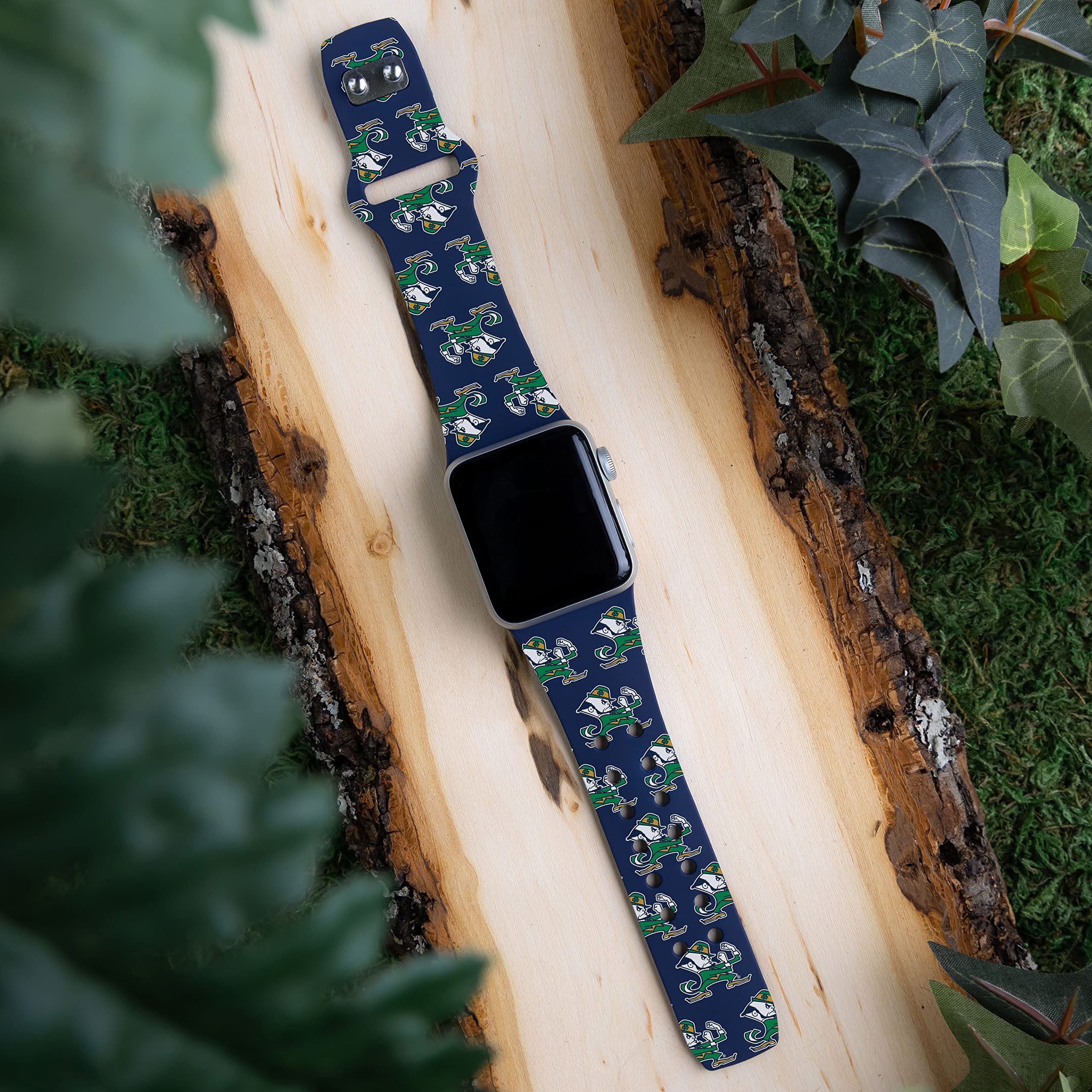 Notre Dame Fighting Irish HD Affinity Bands - Compatible with Apple Watch & AirPods Pro - Perfect for Game Day & School Spirit Accessories