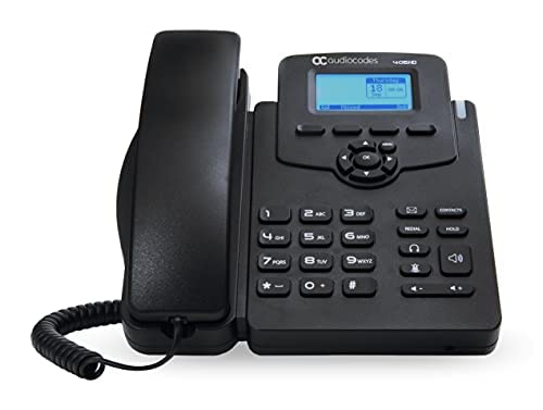 SFB 405HD IP Phone with PoE & Gigabit Ethernet - Black | VoIP Business Phone for Office & Remote Work