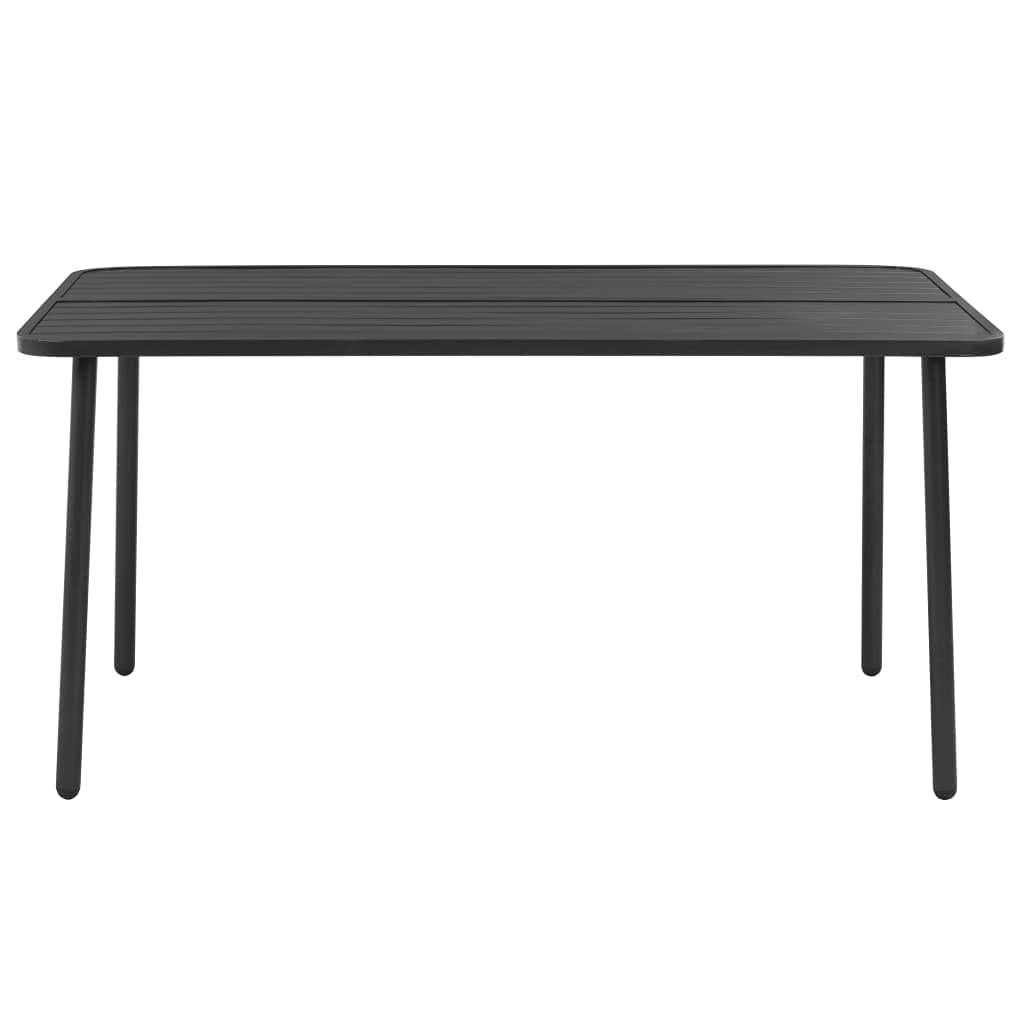 Premium Metal Side Table for Indoor & Outdoor Use - 59.1
