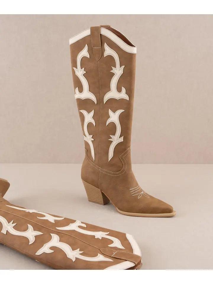 Adriana Brown Women's Western Rodeo Boots - Stylish Cowgirl Boots for Country Dancing, Riding & Fashion | Perfect for Rodeo, Concerts & Everyday Wear