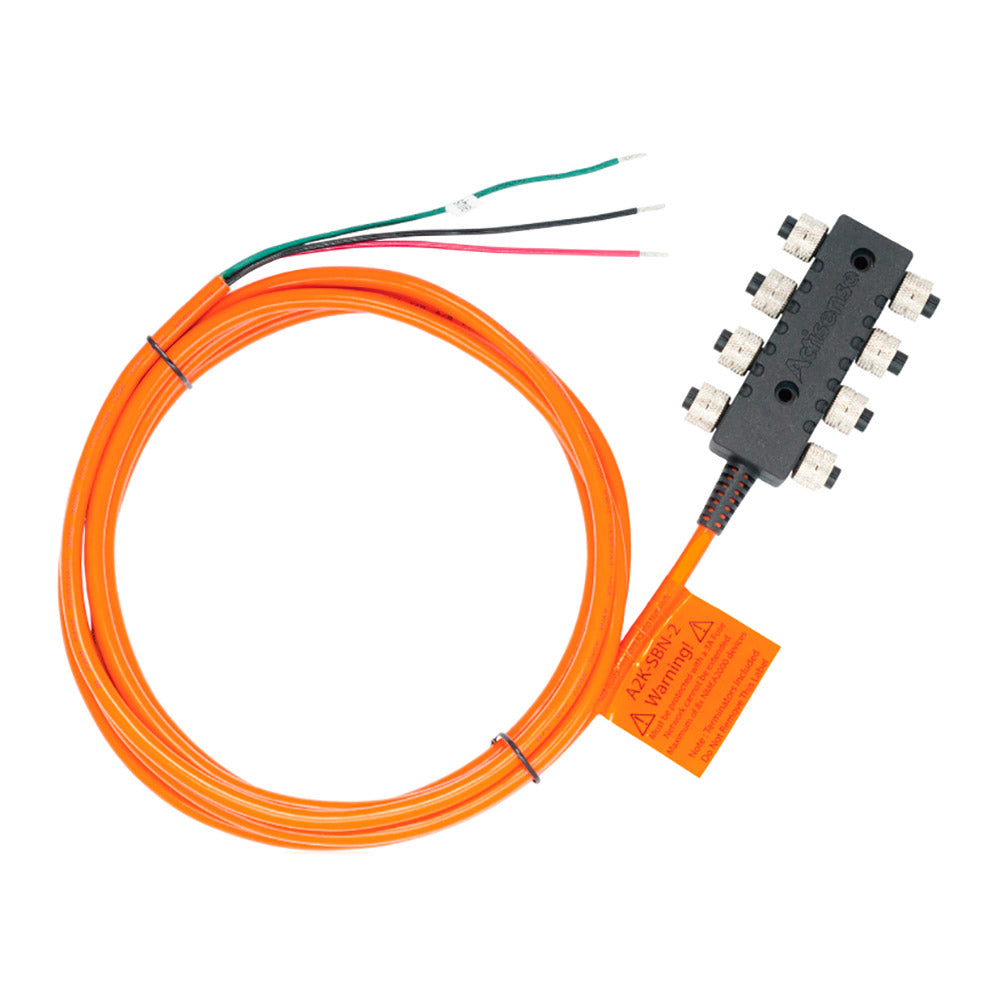 Actisense A2K SBN 2 NMEA 2000 8-Way Small Boat Network Kit - Marine GPS Navigation System for Boats & Yachts | Perfect for Connecting Multiple NMEA Devices Onboard