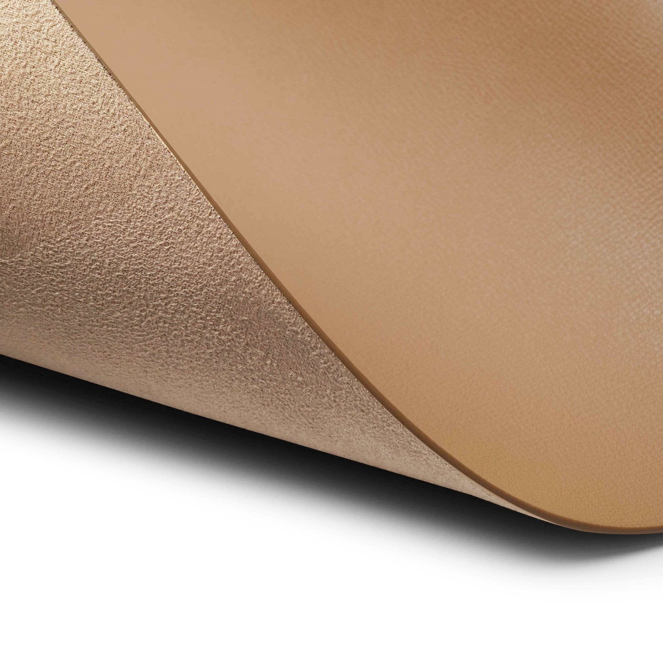 Extra Large Modern Desk Pad - Tan Leather Office Desk Blotter for Writing, Working & Studying - Perfect for Home Office, Study Room & Workspace