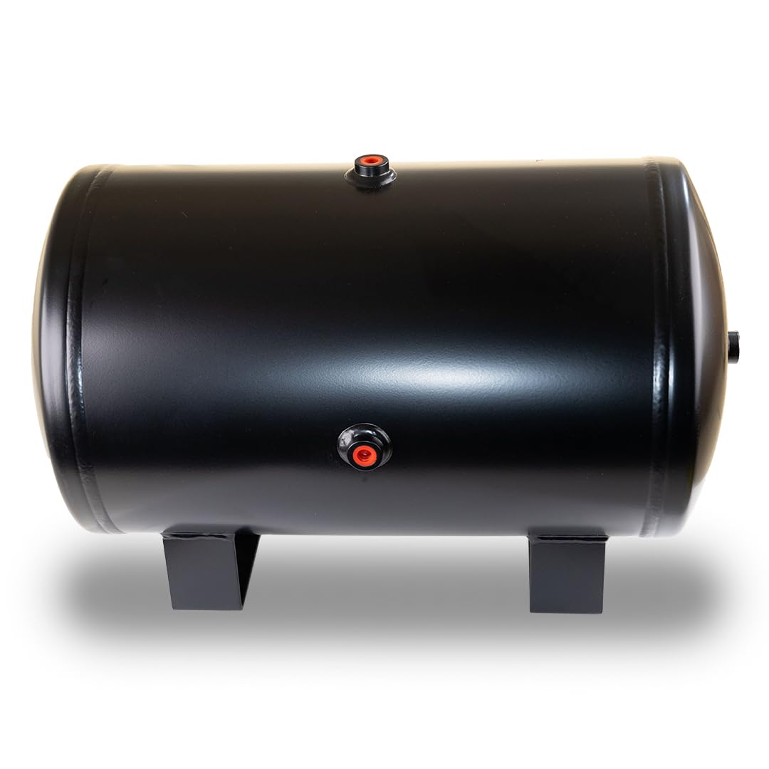 Kleinn 6450RT 5-Gallon Air Horn Tank for Trucks & Boats - Heavy-Duty Air Compressor Accessory for Off-Roading, Marine & Emergency Use