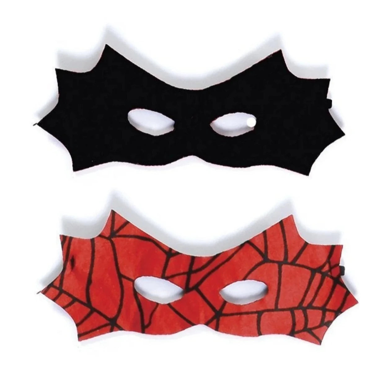 Great Pretenders Black & Red Reversible Spider Bat Mask for Kids - Halloween Costume Accessory & Dress Up Play
