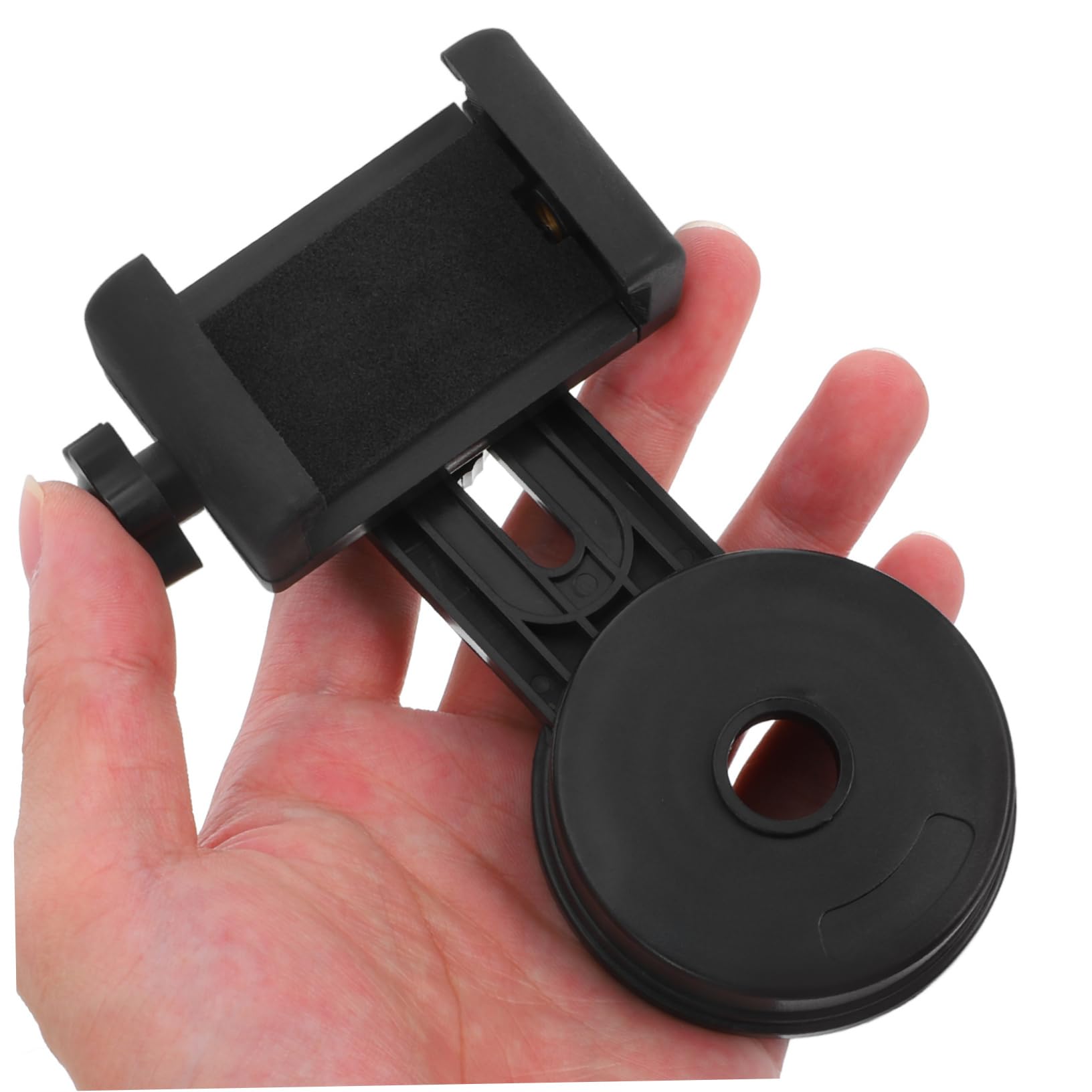 UKCOCO Universal Smartphone Telescope Adapter - Compatible with Binoculars, Microscopes & Spotting Scopes - Perfect for Stargazing, Bird Watching & Nature Photography (Webcam Stand & Phone Mount Included)