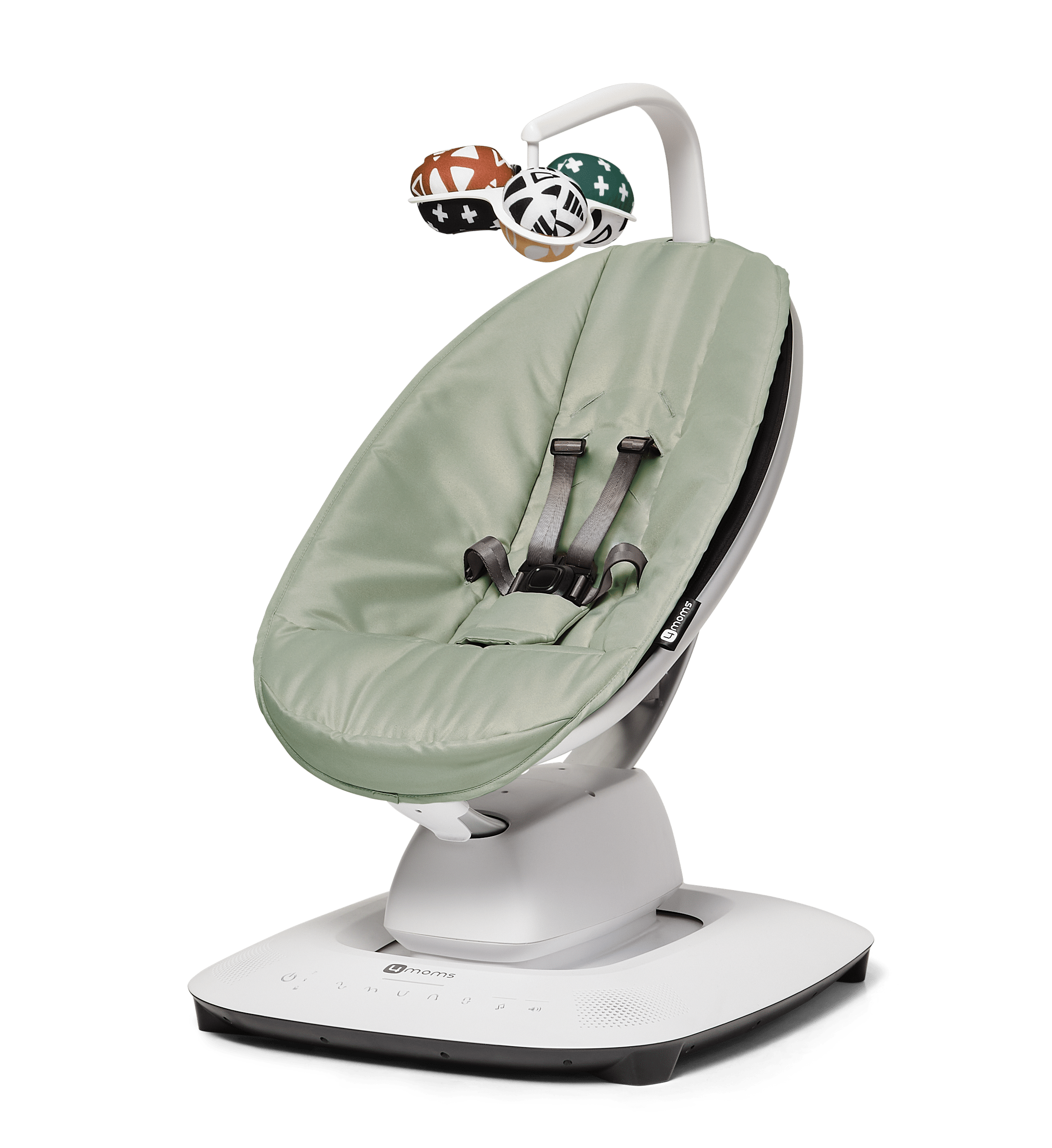 4Moms MamaRoo Multi-Motion Baby Swing with 5 Unique Motions - Automatic Infant Swing for Newborns to Toddlers - Perfect for Soothing, Napping & Playtime at Home or On-the-Go