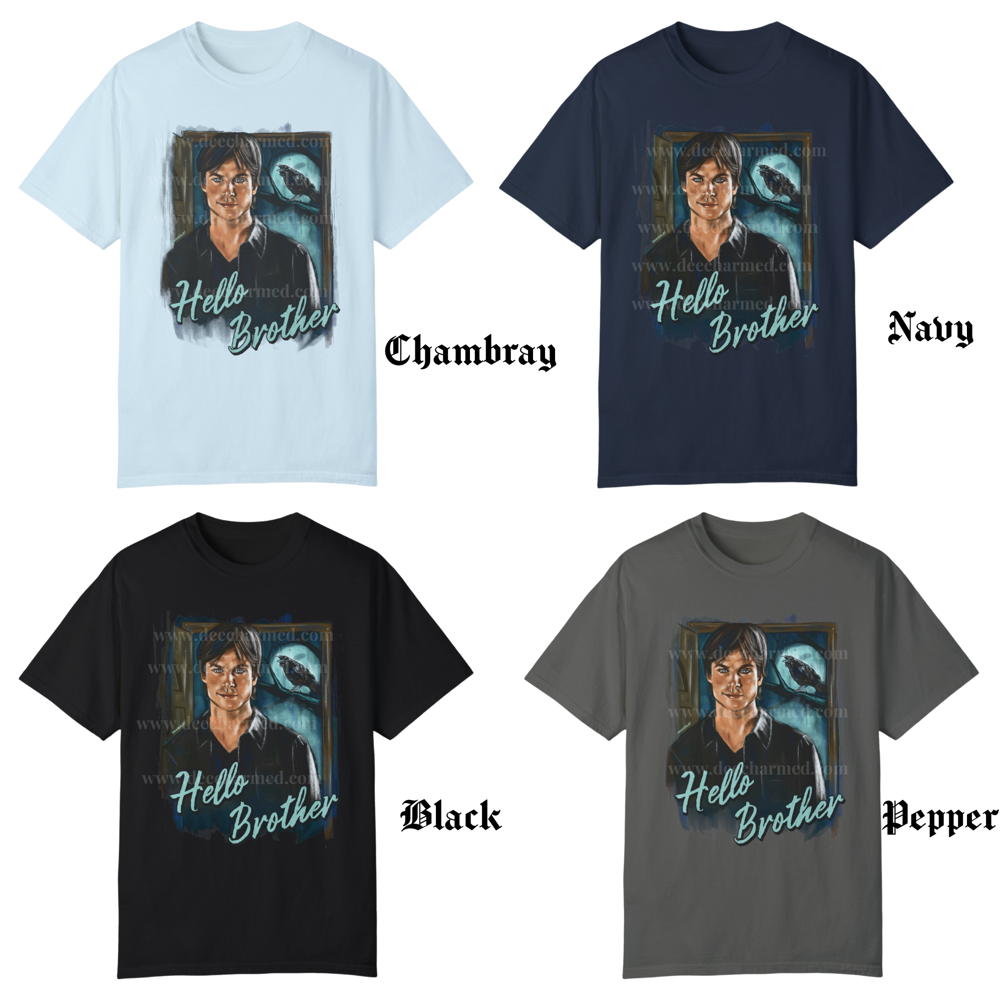 Hello Brother Graphic Tee - Trendy Cotton T-Shirt for Men - Perfect for Casual Wear, Street Style & Family Gatherings
