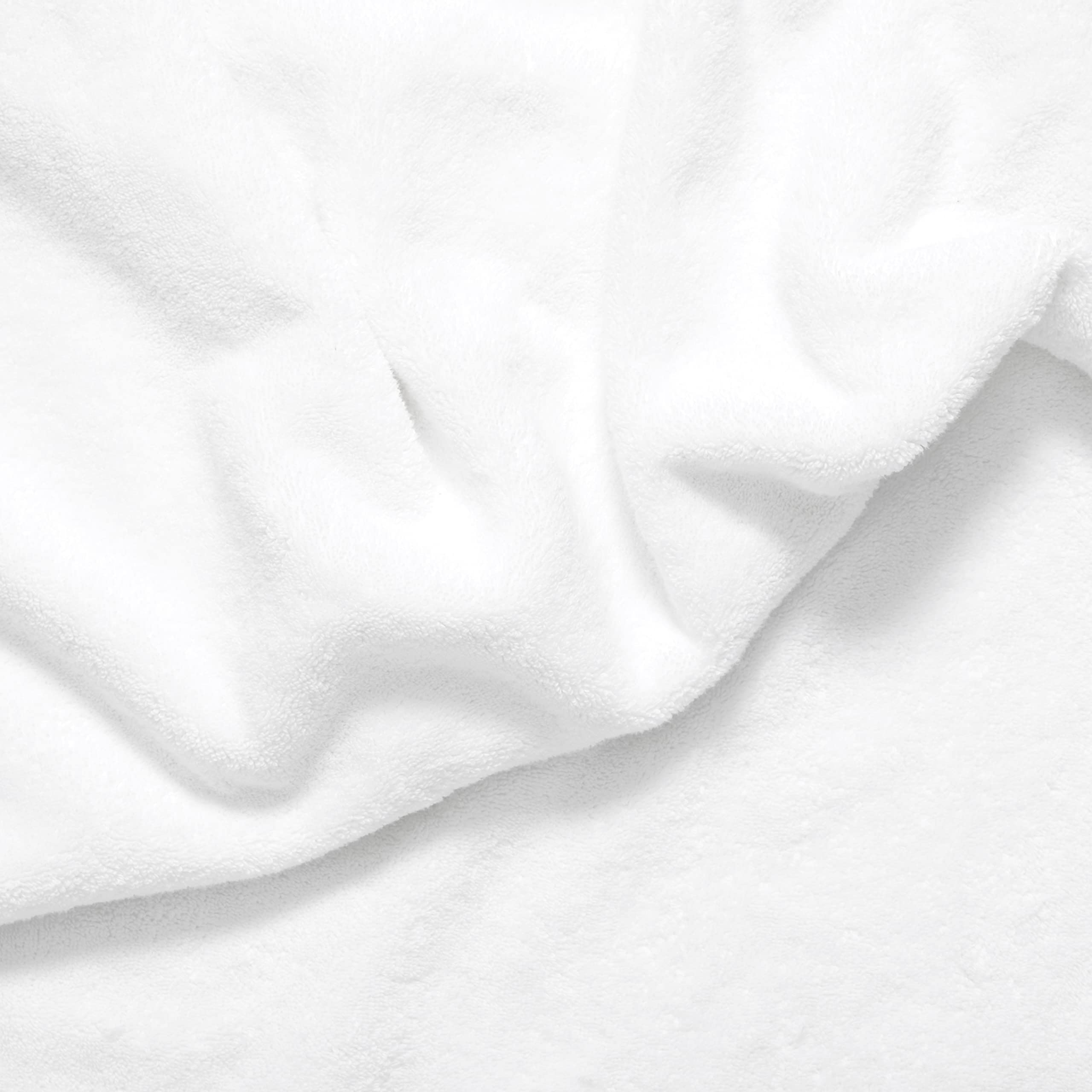 Brooklinen Bath Sheet Set of 2 - 100% Cotton Super Soft & Absorbent Luxury Bath Towels for Spa, Hotel & Home Use - White