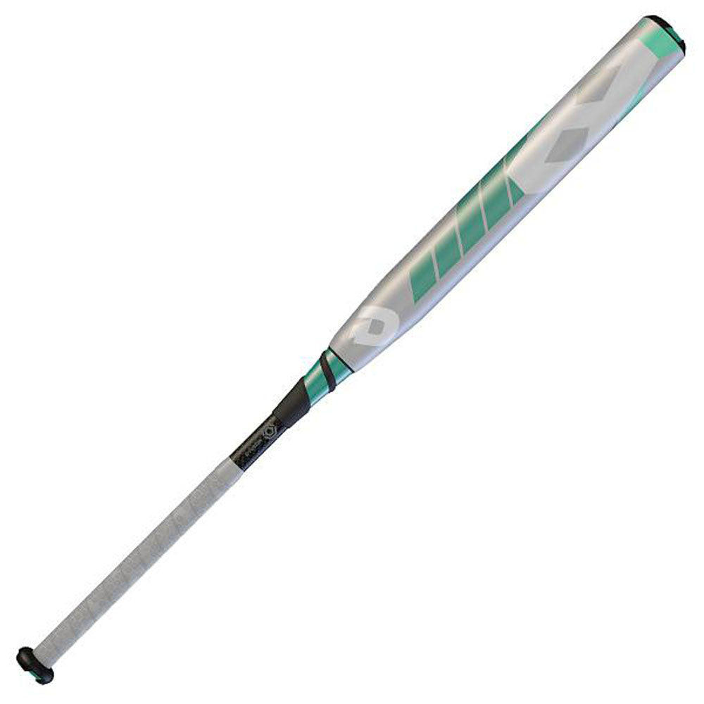 DeMarini CF8 Slapper Fastpitch Softball Bat -10 Drop Weight (Silver/Blue) | USA Certified for Fastpitch Softball Games & Tournaments | Perfect for Competitive Players & Training Sessions