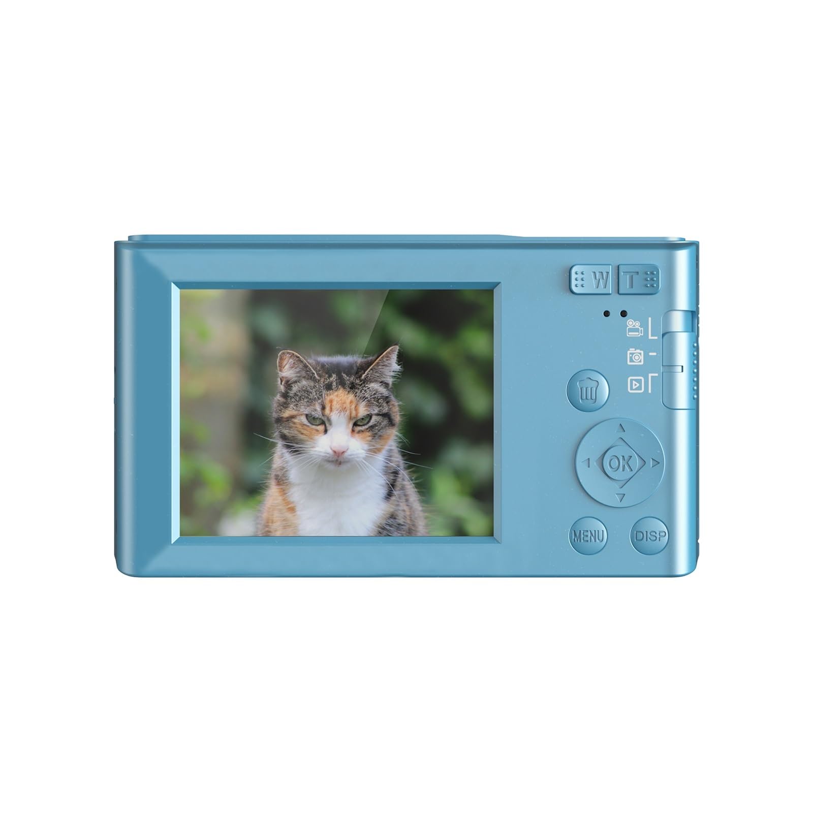 38MP Compact Digital Camera for Photography - 1080P HD Video, 16X Zoom, Loop Recording, Vintage Retro Design - Includes 64GB SD Card - Perfect for Travel, Vlogging & Everyday Captures