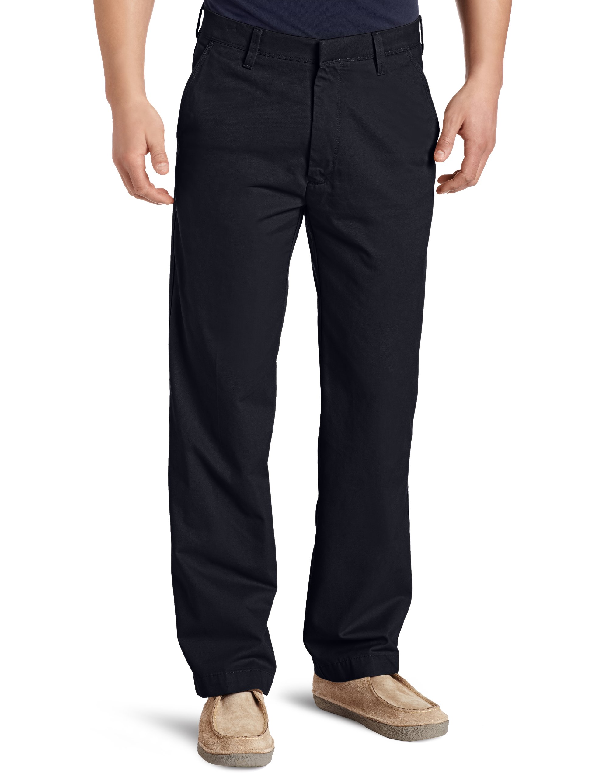 Haggar Men's Fashion Chino Pants - Classic Fit, Regular & Big & Tall Sizes | Comfortable Casual & Office Wear for Everyday Style
