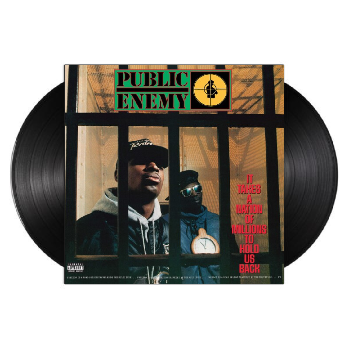 Public Enemy - It Takes A Nation Of Millions To Hold Us Back (2xLP Vinyl Record) - Classic Hip Hop Album for Music Collectors & DJs - Perfect for Home Listening & Vintage Music Enthusiasts