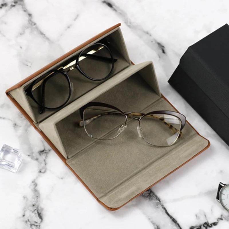 Bean Sunglass Organizer Case - Compact & Durable Eyewear Storage Pouch for Travel, Car, and Home Organization