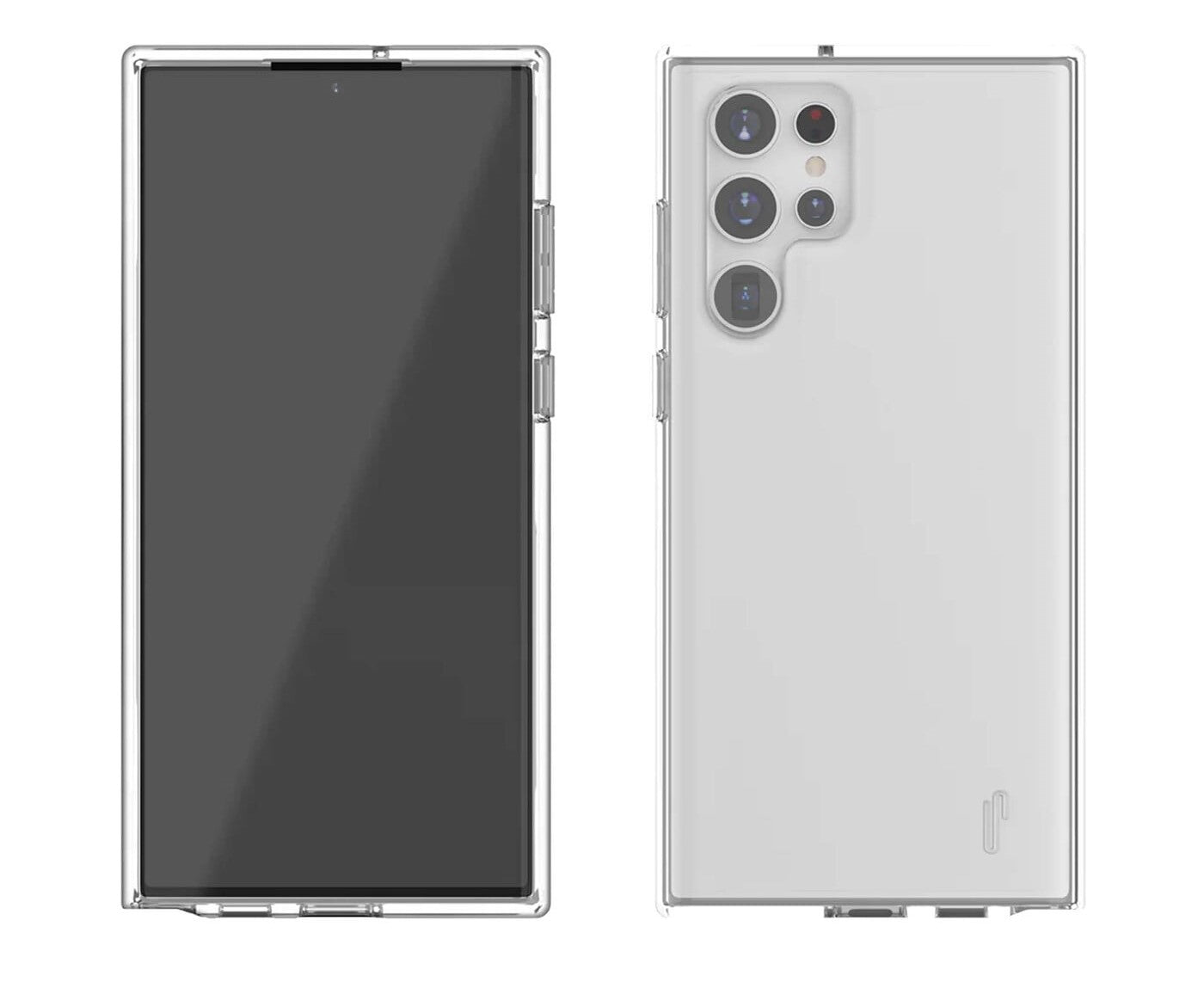 Durable Clear Rubber Armor Case for Samsung Galaxy S23 Ultra - Shockproof Slim Protective Cover for Everyday Use & Outdoor Activities