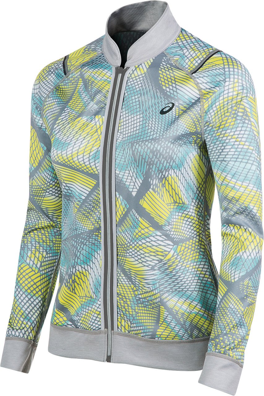 ASICS Women's Reversible Running Jacket - Lightweight Water-Resistant Windbreaker for Outdoor Workouts & Casual Wear