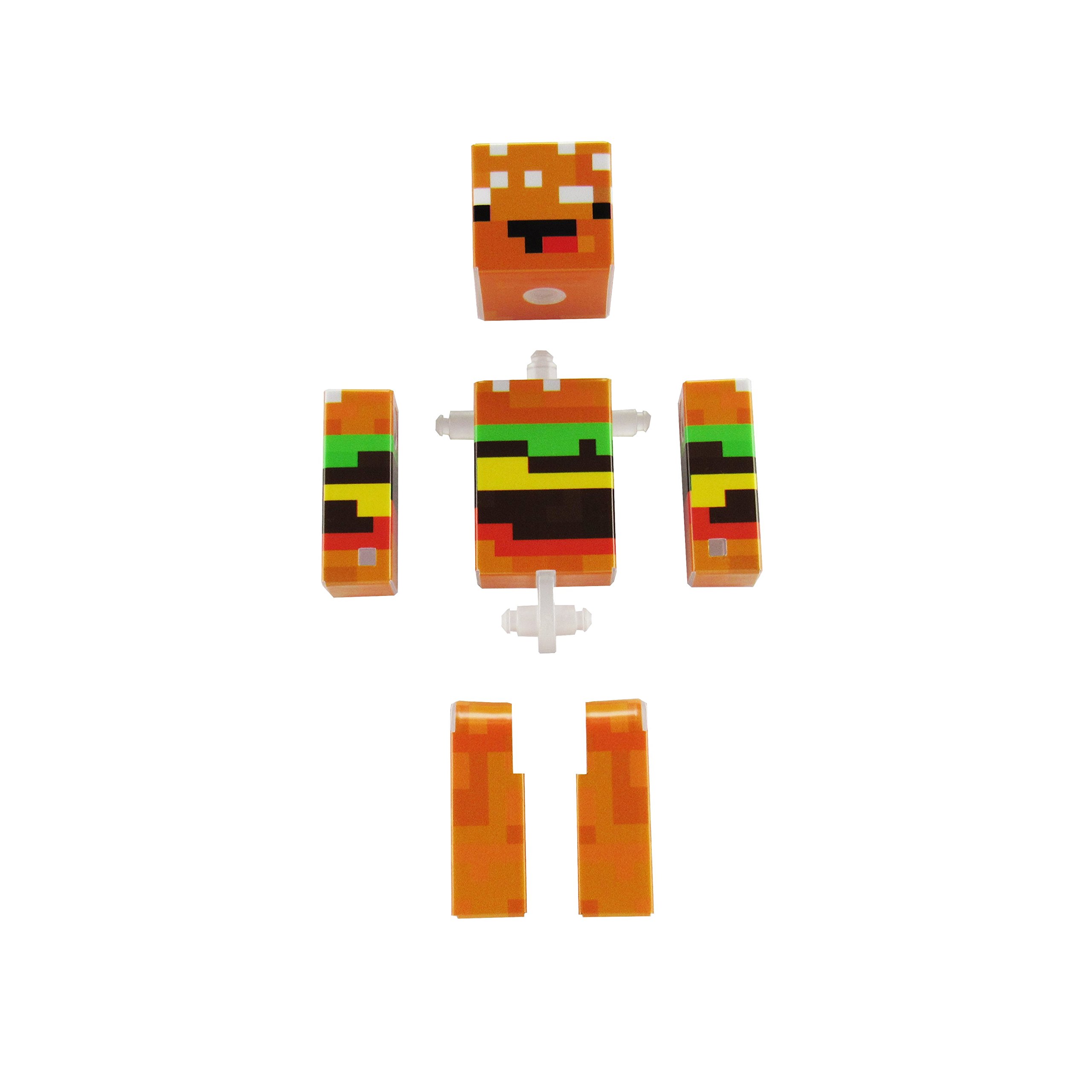 EnderToys Derpy Greasy Burger Action Figure - Collectible Toy for Adults & Kids - Perfect for Display, Gifts, and Pop Culture Enthusiasts