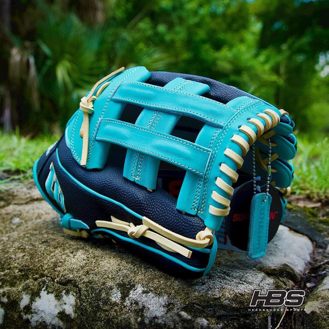 2024 Wilson A2000 SuperSkin PF50 12.25 Inch Outfield Baseball Glove – Premium Leather for Professional Players | Perfect for Outfield Catching & Training