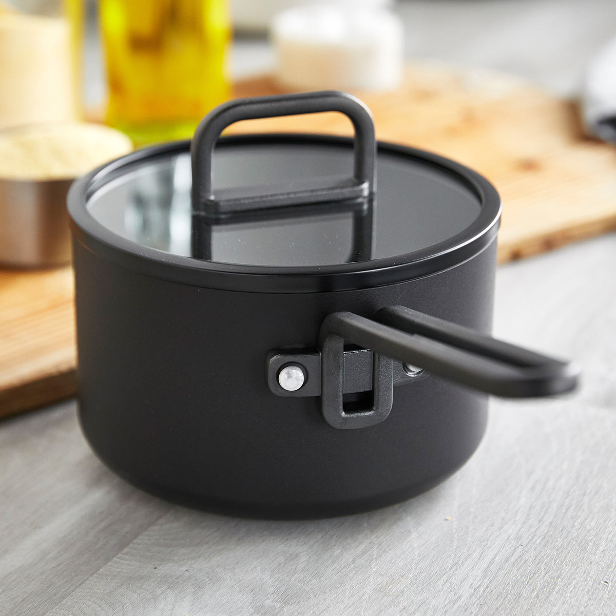 Stanley Tucci™ Milano Black 11-Piece Ceramic Nonstick Cookware Set with Free Tucci Cookbook | Durable & Eco-Friendly Pots & Pans for Everyday Cooking, Baking & Entertaining