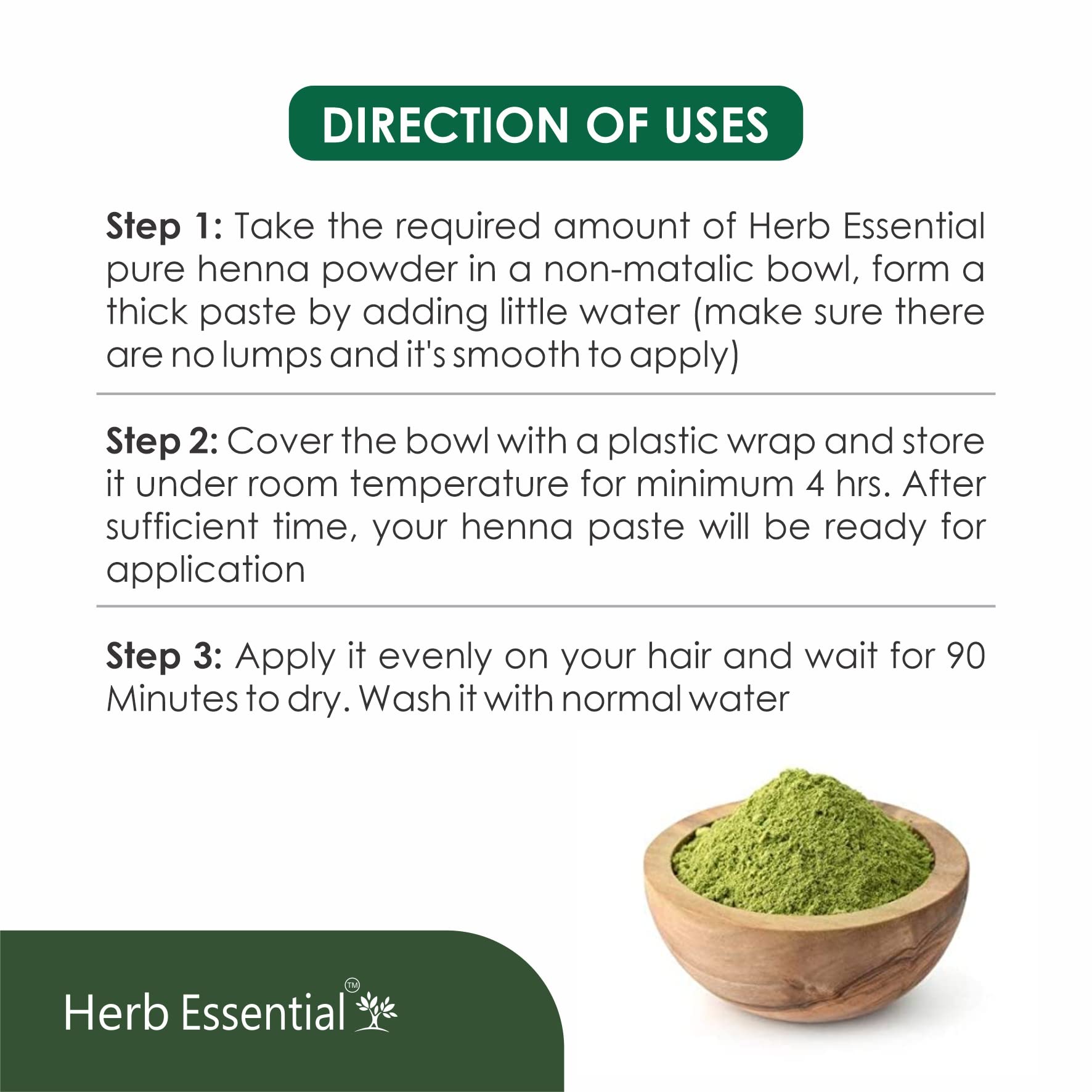 100% Organic Natural Henna Powder for Hair Color & Growth - 100g (Pack of 2) | Chemical-Free, Preservative-Free | Safe for Women & Men | DIY Hair Dye & Conditioning Treatment | Perfect for At-Home Salon Results & Natural Hair Care