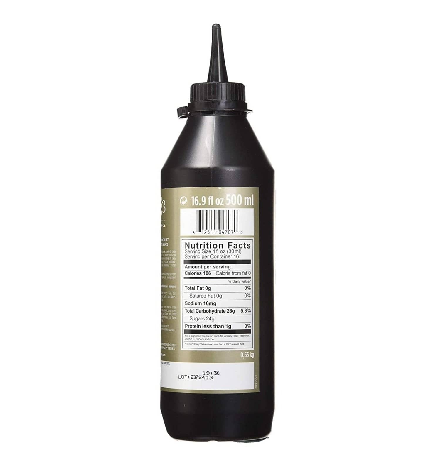 **1883 Premium Chocolate Topping Sauce - 500mL Bottle - Perfect for Ice Cream, Desserts & Coffee**