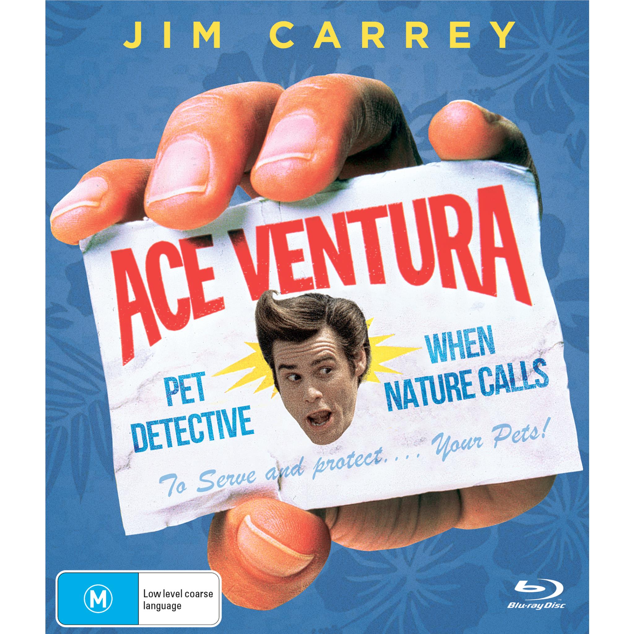 Ace Ventura: Pet Detective & When Nature Calls - 30th Anniversary Blu-ray Collection | Classic Comedy Movies for Movie Nights & Jim Carrey Fans
