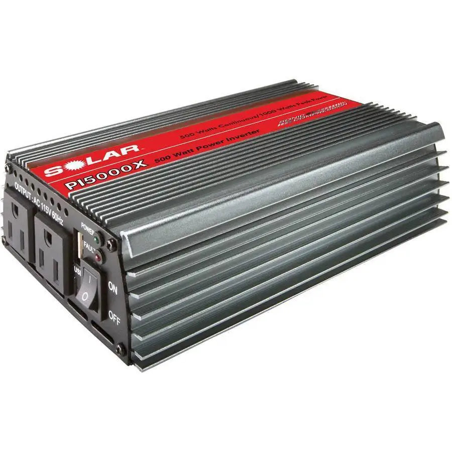Clore PI5000X 500W Power Inverter for Cars, Trucks & RVs - DC to AC Converter for Charging Laptops, Phones & Small Appliances on Road Trips & Camping