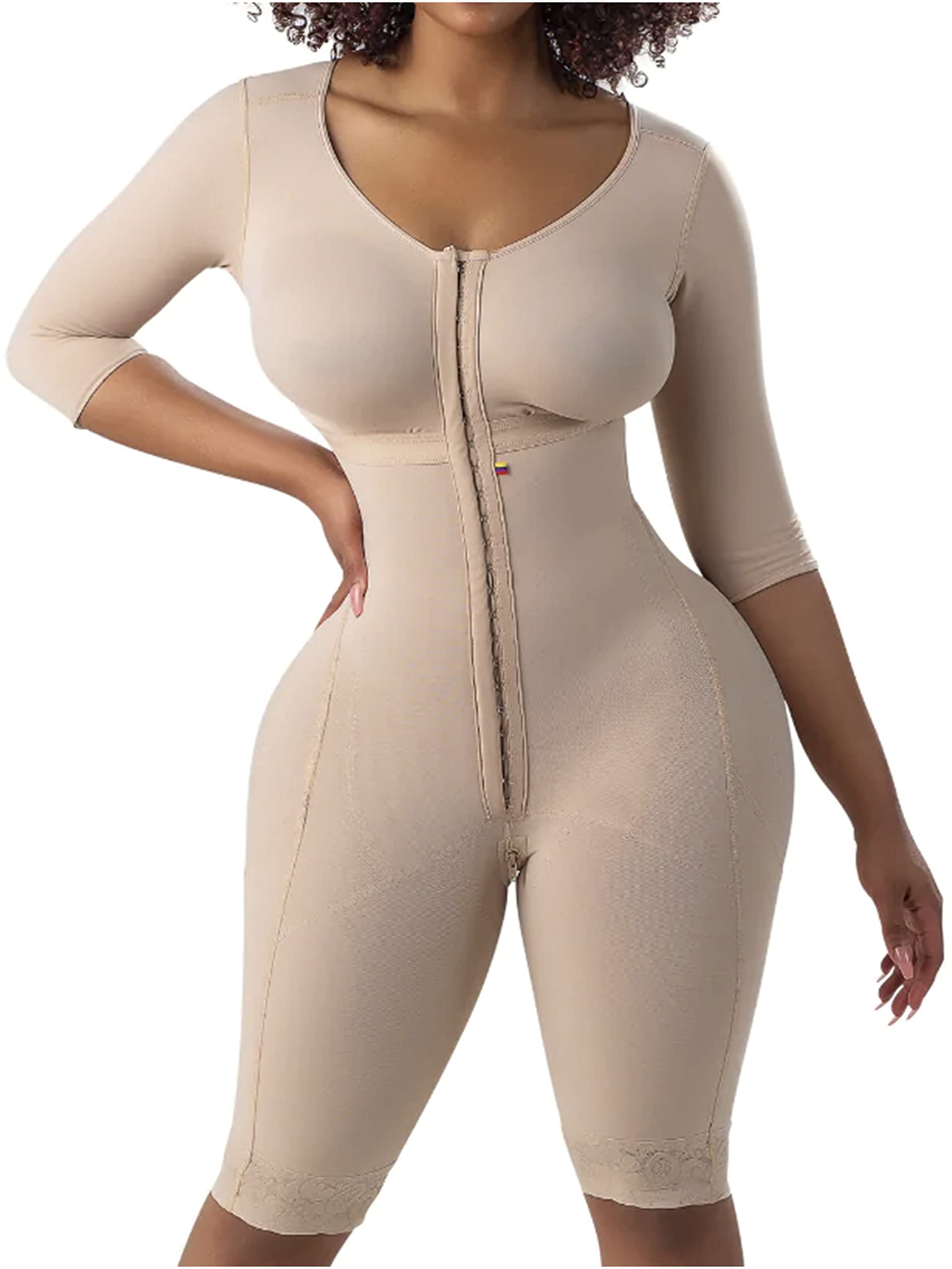 Post-Surgery Shapewear for Women - Full Body Compression Garment Faja Colombiana for BBL & Tummy Control - Perfect for Recovery, Workouts & Everyday Wear