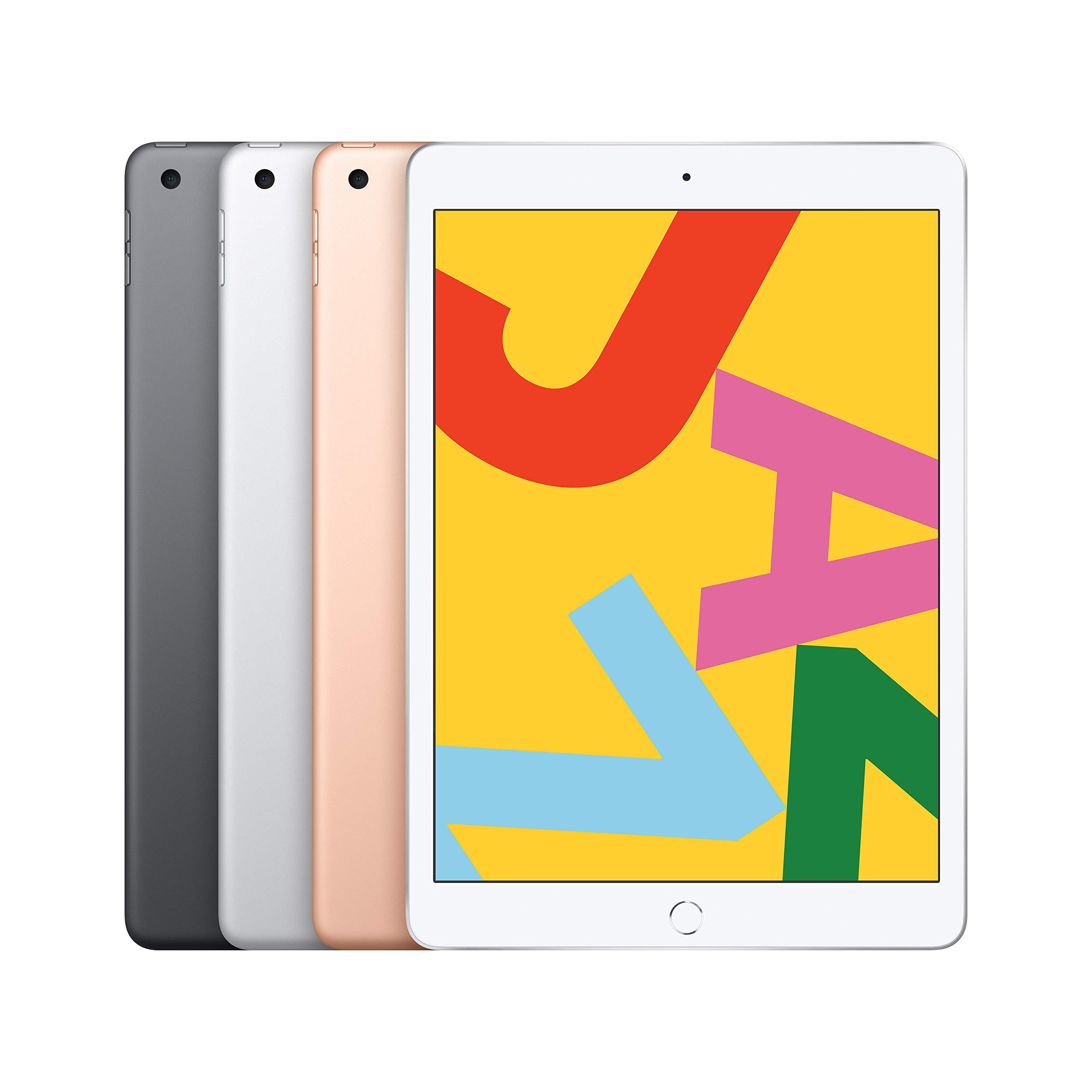 Refurbished Apple iPad 10.2-inch (7th Gen, 2019) 32GB Wi-Fi Tablet - Silver | Perfect for Students, Home Office & Entertainment