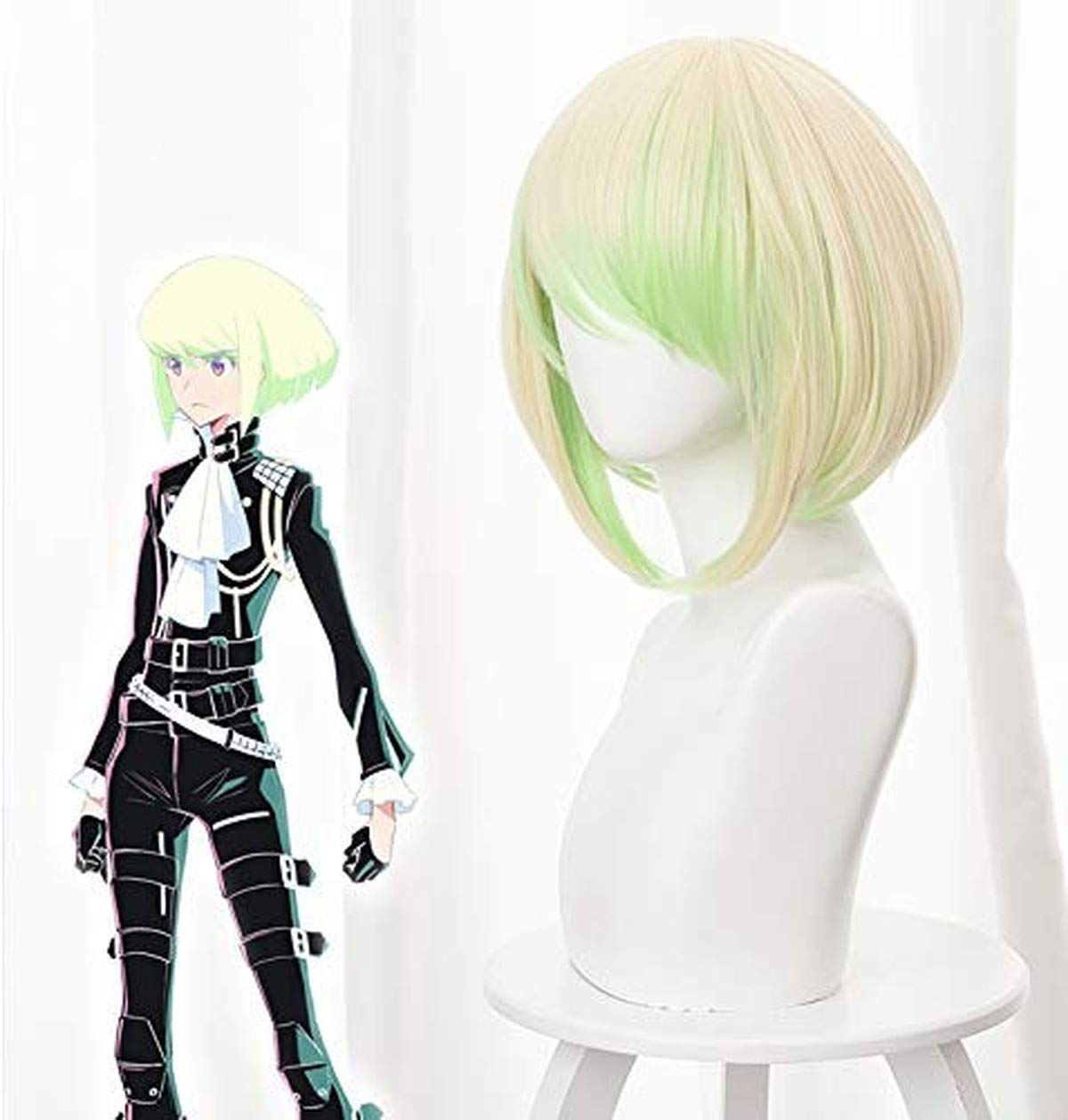Lio Fotia Cosplay Costume - Full Set with Leather Jacket & Tights for Halloween, Anime Conventions & Themed Parties | Perfect for Promare Fans & Cosplay Enthusiasts