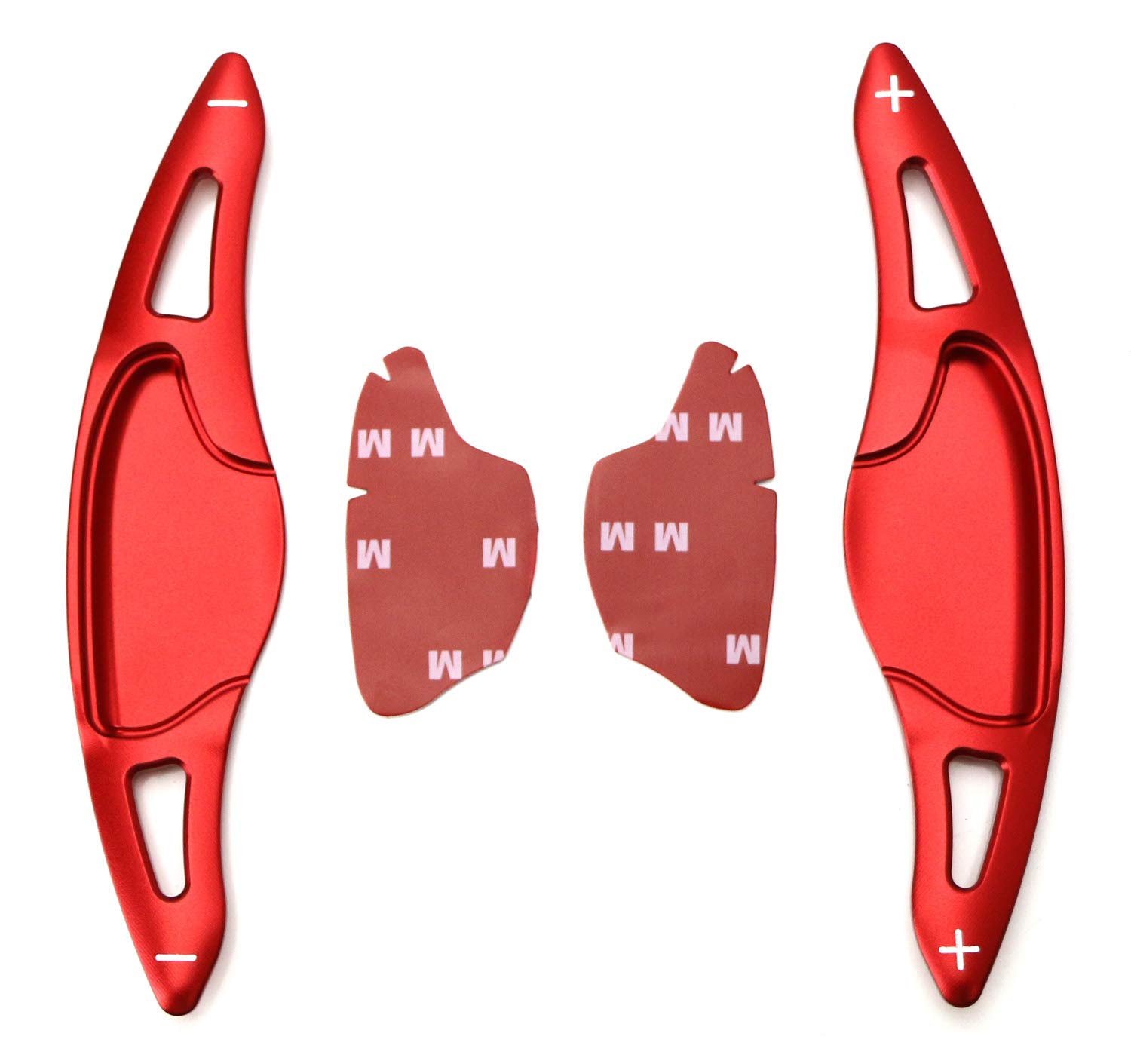 Red CNC Billet Aluminum Large Paddle Shifter Extensions for Honda HR-V Vezel & FIT Jazz - Upgrade Your Driving Experience (Perfect for Racing & Performance Enthusiasts)
