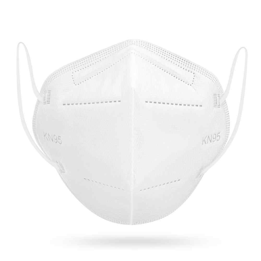 10 Pack KN95 Respirator Masks - 5-Layer Protective Face Mask with Comfortable Ear Loops for Dust, Pollen & Pollution - Ideal for Travel, Work & Daily Protection
