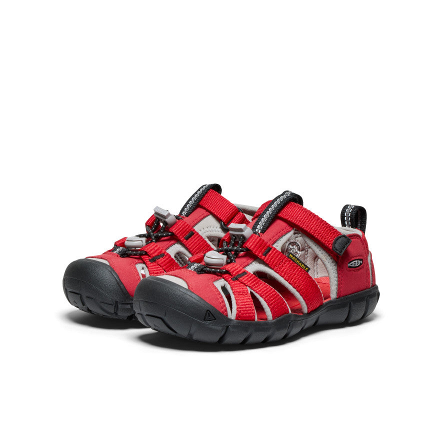 Little Kids' Seacamp II CNX Water Shoes | Ribbon Red/Alloy Color | Perfect for Beach, Pool & Outdoor Play