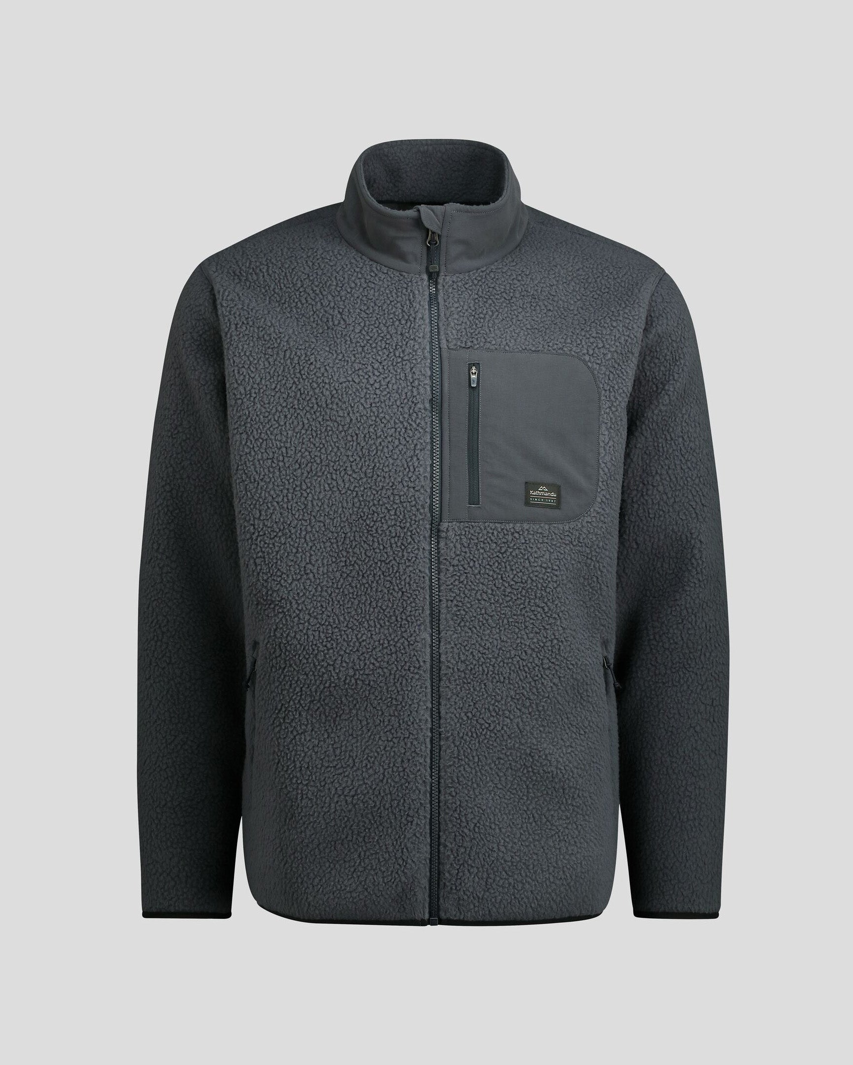 Men's Co Z High Pile Jacket - Winter Warm Fleece Lined Coat for Cold Weather | Outdoor Activities & Casual Wear