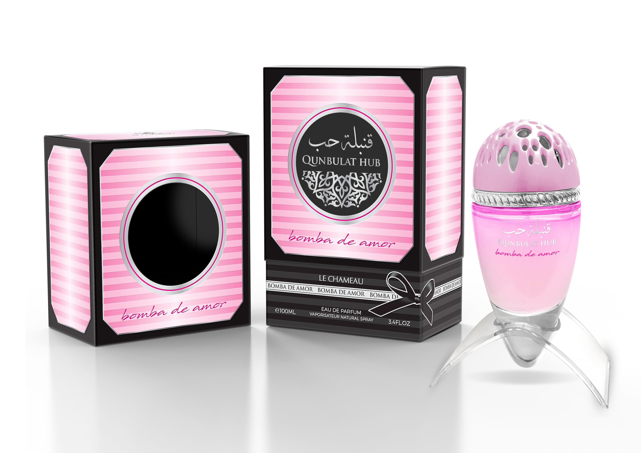 Emper Qunbulat Hub Bomba De Amor Perfume for Women - 100ml Eau de Parfum, Romantic Date Night & Special Occasion Fragrance