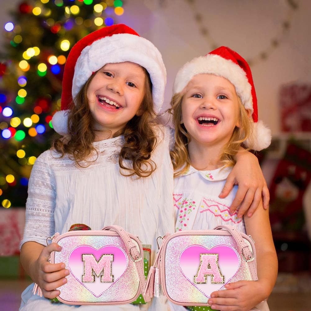 **Adorable Heart-Shaped Crossbody Purse for Little Girls - Cute Kids Handbag, Perfect Birthday Gift for Teens & Toddlers | Ideal for Parties, School, and Everyday Use**
