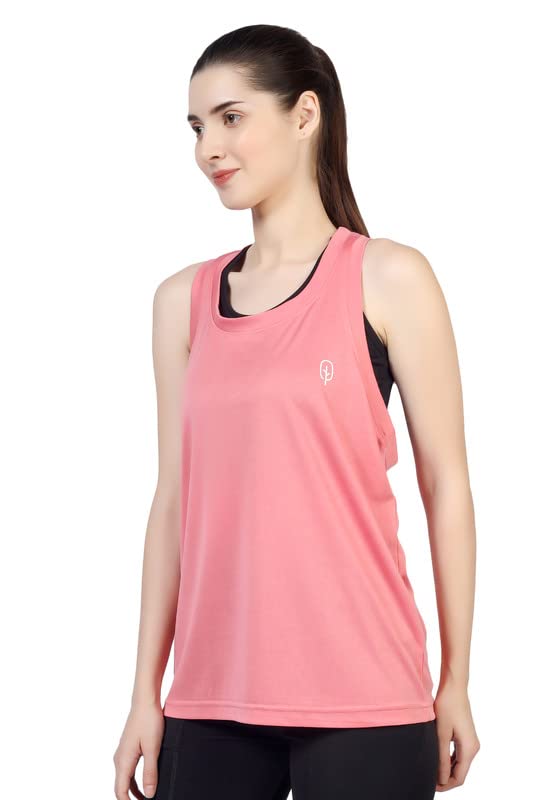 BLUEFICUS Women's Sleeveless Vest Top - Breathable Loose Fit Yoga Tank for Workout, Running & Gym - Comfortable Fitness Apparel for Active Women | Perfect for Yoga, Jogging & Casual Wear