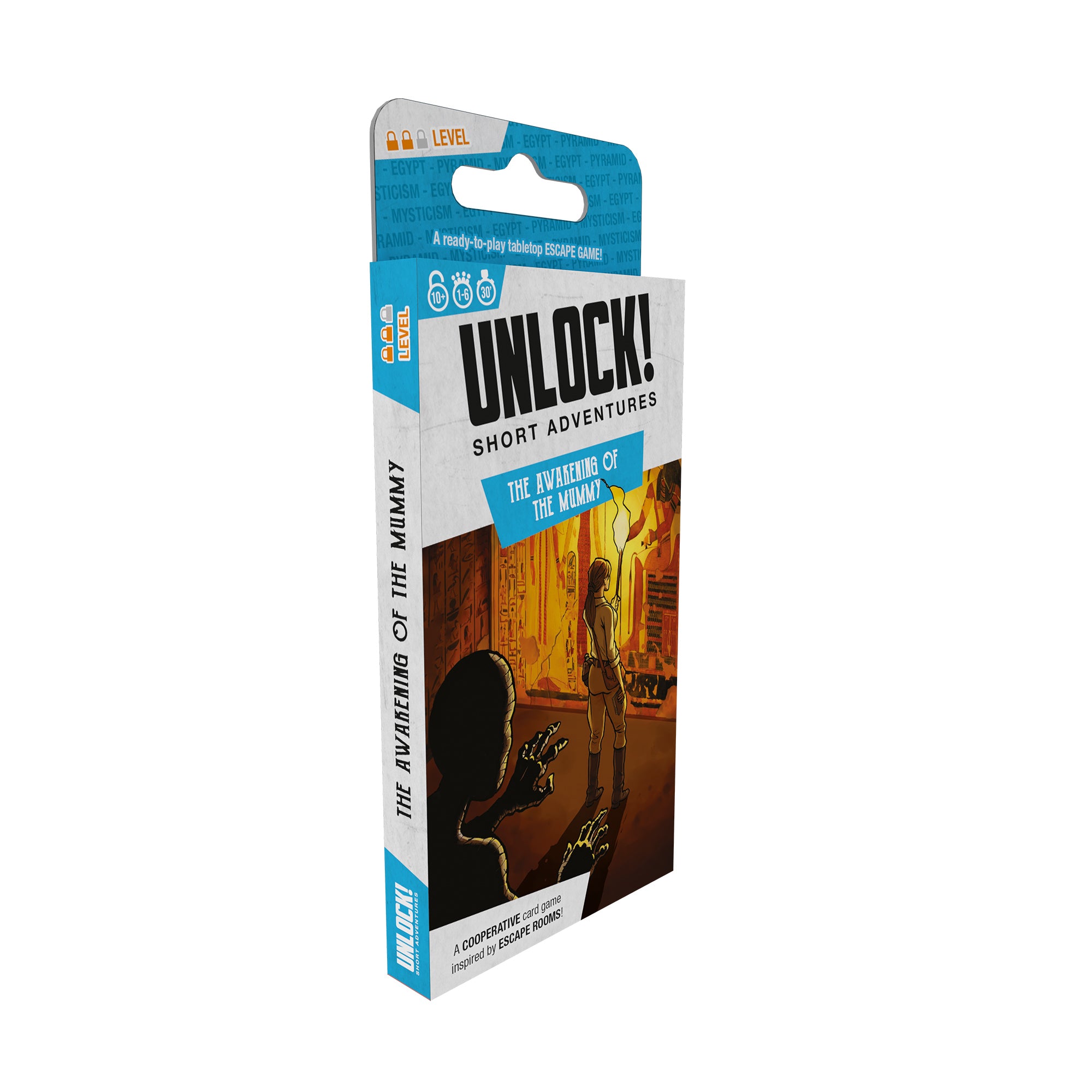 UNLOCK! Short: The Awakening of the Mummy - Escape Room Board Game for Family Game Night & Team Building Activities